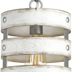 Gulliver Collection 1-Light Coastal Pendant Light Galvanized