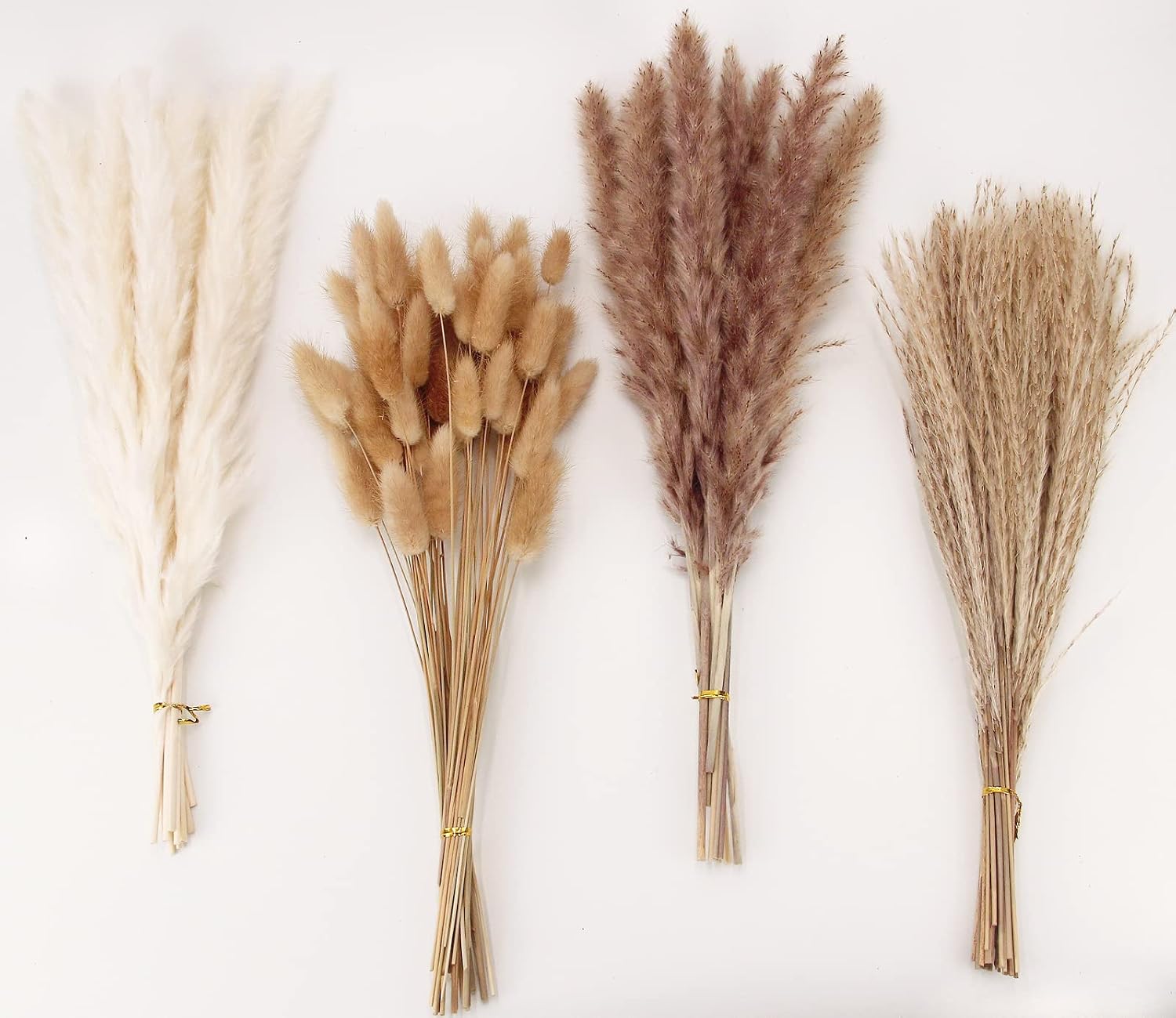 Dried Pampas Grass Decor, 100 Stems Pampas Grass... Dried Pampas Grass Decor, 100 Stems Pampas Grass...