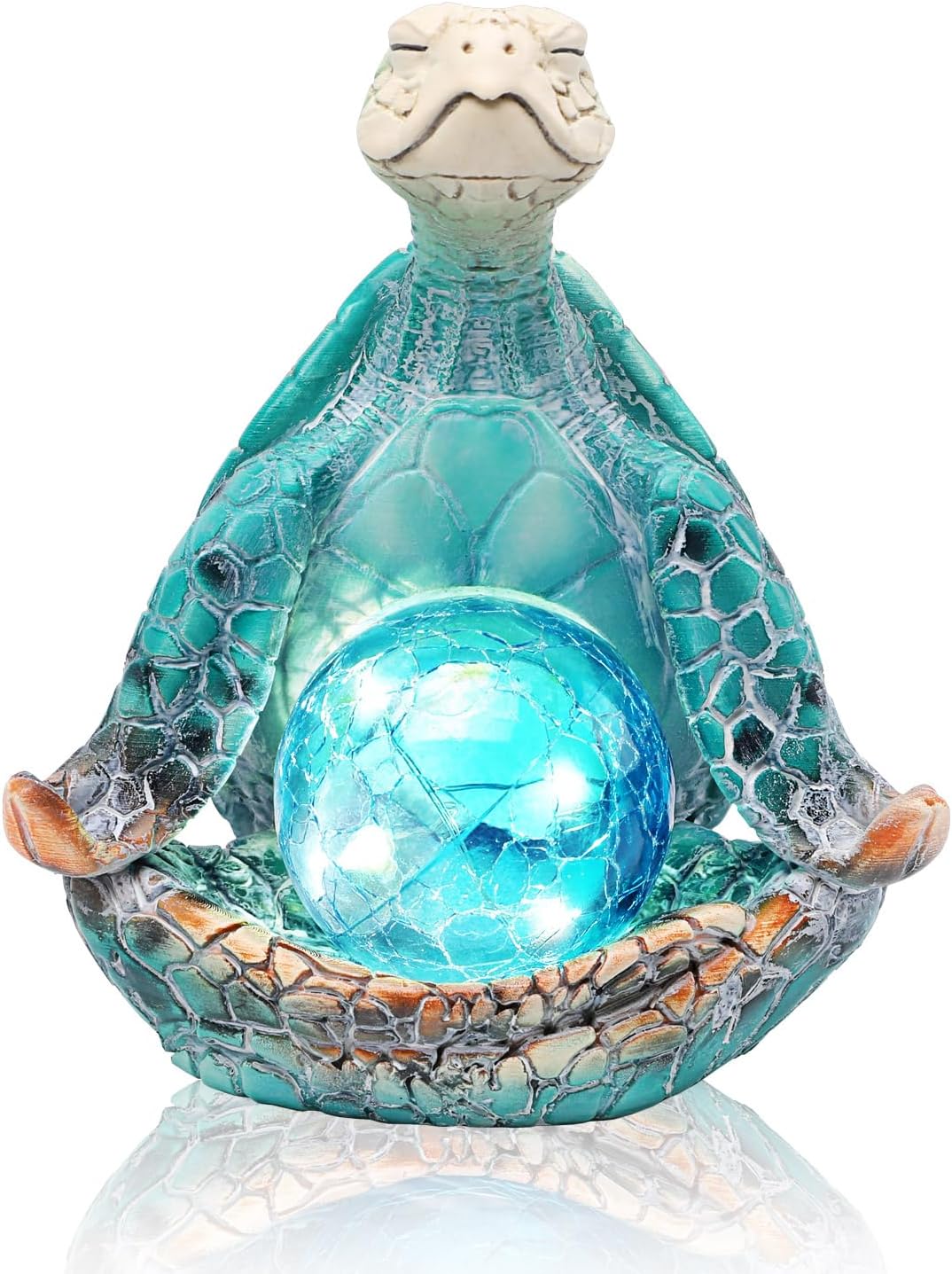 6.3 ' Solar Garden Decor Yoga Statue- Sea Turtle Gifts... 6.3 ' Solar Garden Decor Yoga Statue- Sea Turtle Gifts...