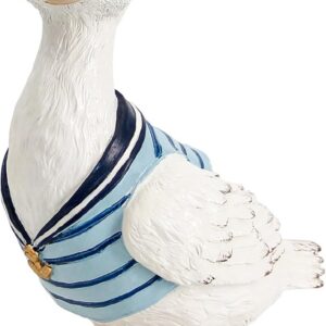 Duck Garden Decor Outdoor Porch Duck Statues Lawn...