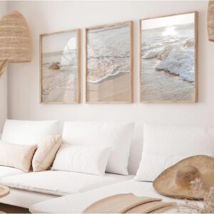 Beach Wall Art Decor Coastal Wall Art Pictures Ocean...