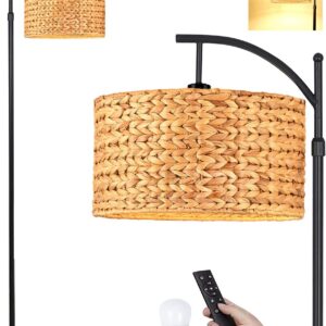 QIYIZM Floor Lamp for Living Room Bedroom Farmhouse Arc...