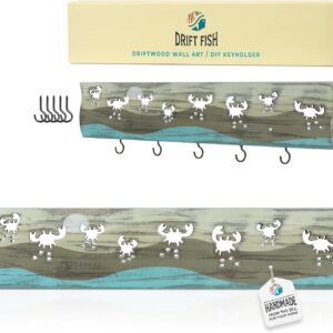 Weathered Wood Plank Coastal Wall Design & 5 DIY Key...