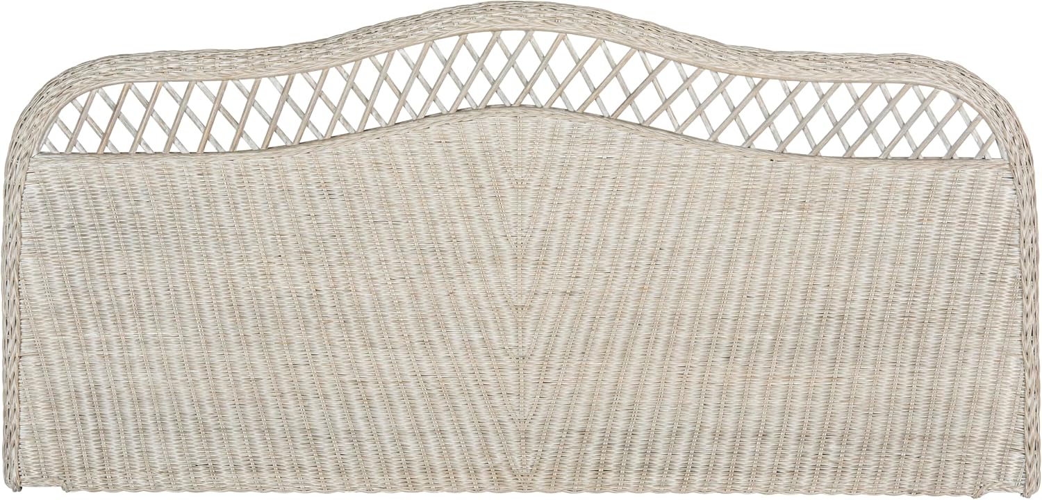 SAFAVIEH Furniture - Sephina Rattan Queen Headboard -... SAFAVIEH Furniture - Sephina Rattan Queen Headboard -...