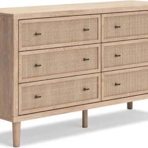 Signature Design by Ashley 6 Drawer Bedroom Dresser,...