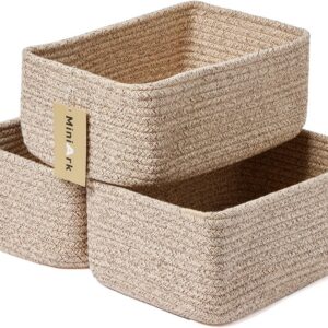 MiniArk Small Storage Baskets for Organizing | Closet...