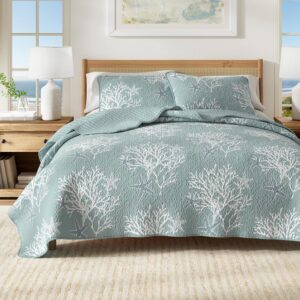 Great Bay Home Coastal Quilt Set - 3-Piece...