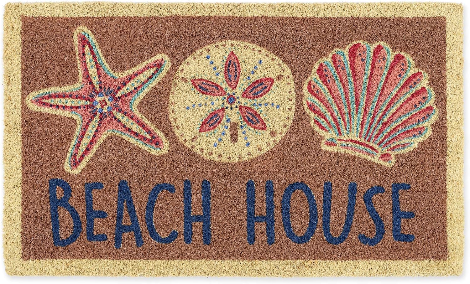 DII Heavy Duty Coir Doormat with Nonslip Vinyl Backing,... DII Heavy Duty Coir Doormat with Nonslip Vinyl Backing,...