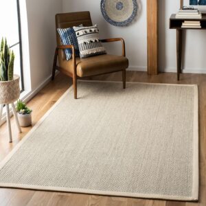 SAFAVIEH Area Rug 6x9 - Natural Fiber Collection -...