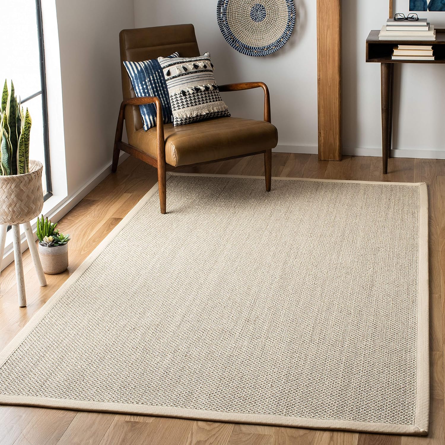 SAFAVIEH Area Rug 6x9 - Natural Fiber Collection -... SAFAVIEH Area Rug 6x9 - Natural Fiber Collection -...